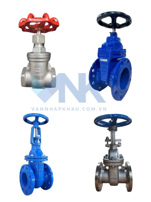 Các loại van cửa tay quay phổ biến trên thị trường