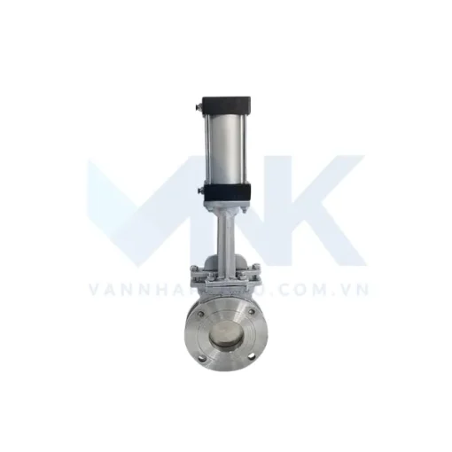 Van dao điều khiển khí nén 2 mặt bích