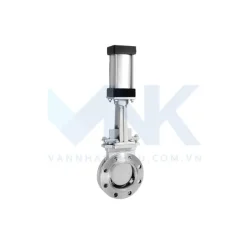 Van dao inox điều khiển khí nén