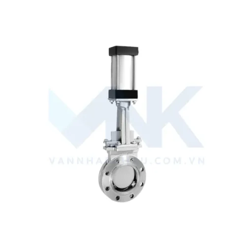 Van dao inox điều khiển khí nén