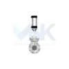Van dao inox điều khiển khí nén