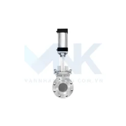 Van dao inox điều khiển khí nén