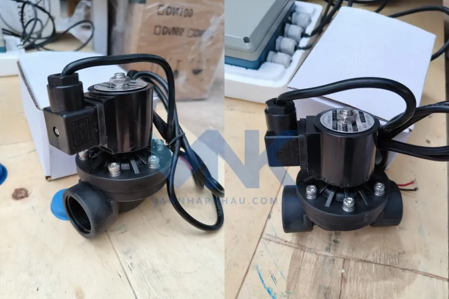 Hình ảnh thực tế của van điện từ nhựa