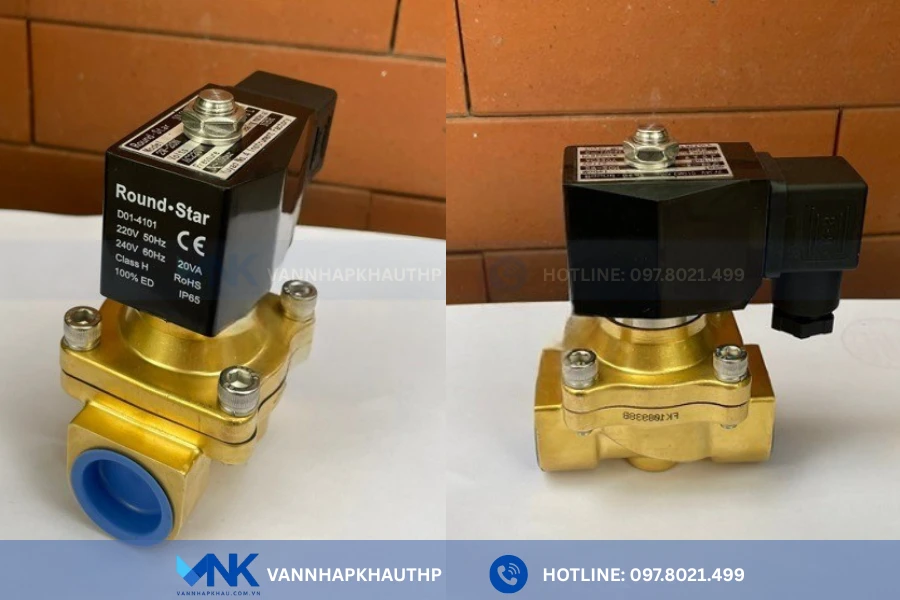 Van điện từ đồng Round Star