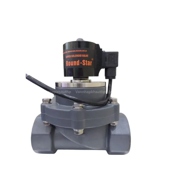 Van điện từ nhựa Round Star Model ZCF-P-15