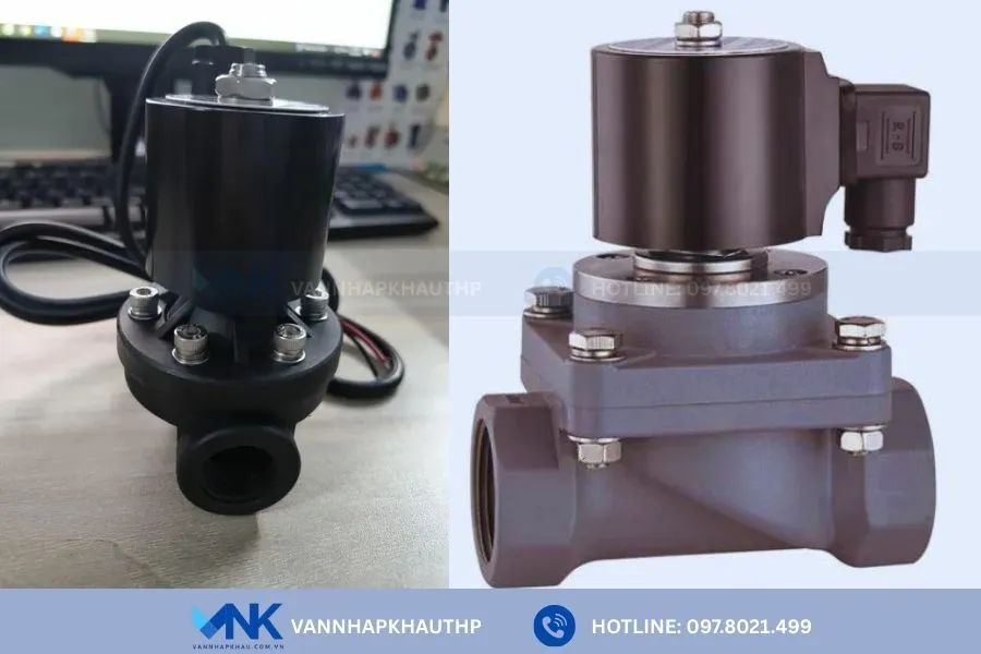 Van điện từ nhựa Round Star