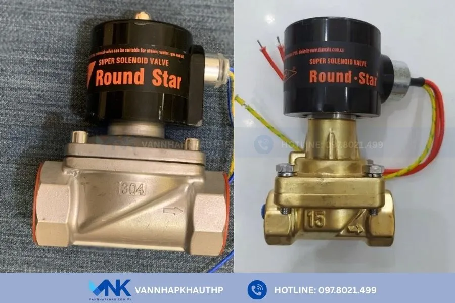 Ưu điểm van điện từ Round Star hệ nước