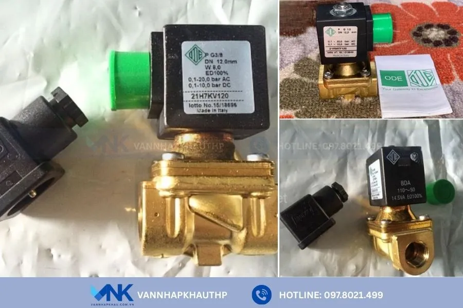 Ưu điểm nổi bật của van điện từ ODE Model 21H7KV120