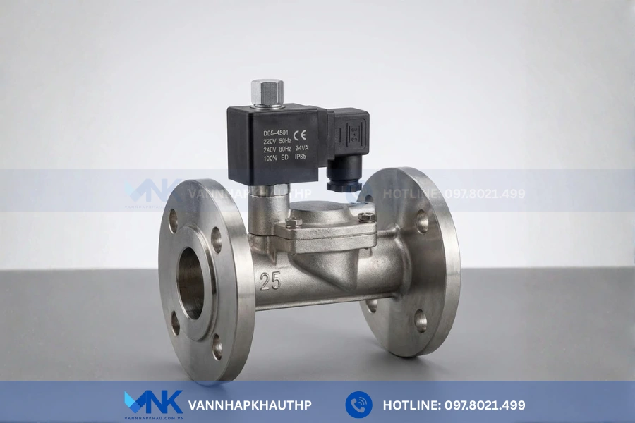 Ảnh Van điện từ Round Star lắp bích YSI-15JF