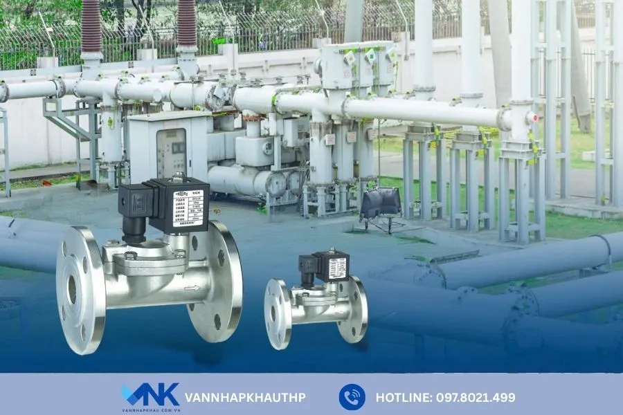 Ứng dụng thực tế của van điện từ Round-Star Model YSI-15JF