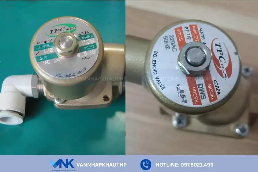 Van điện từ TPC DWS 40 và lưu ý khi dùng