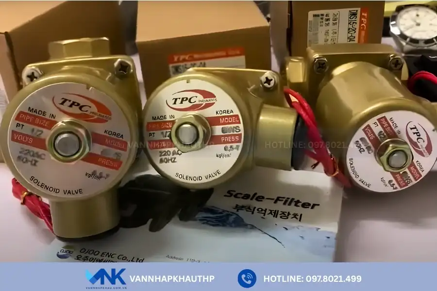 Mua van điện từ TPC DWS tại Van Nhập Khẩu để được giá tốt
