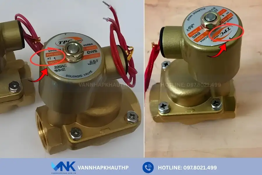 Đặc điểm nhận diện van điện từ TPC DWS25