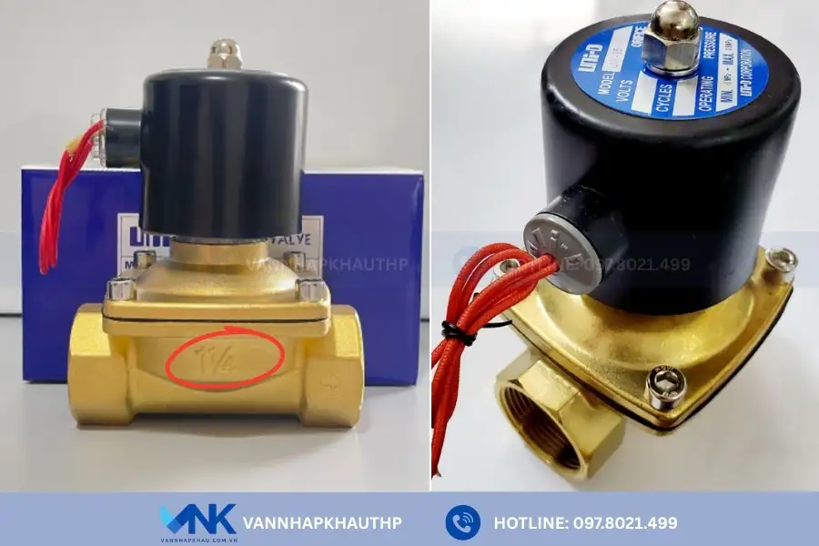 Van điện từ UNID UW35 dành cho hệ nước