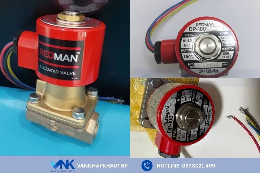 Quan sát kỹ tem nhãn để nhận diện van điện từ Yoshitake chính hãng