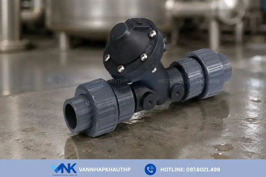 Van màng nhựa chữ Y được đánh giá cao về độ kín và khả năng giảm tổn thất áp suất