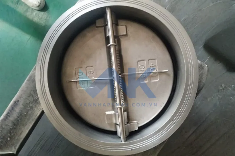 Van 1 chiều cánh bướm inox có khả năng chống ăn mòn, chống gỉ sét vượt trội, độ bền cao