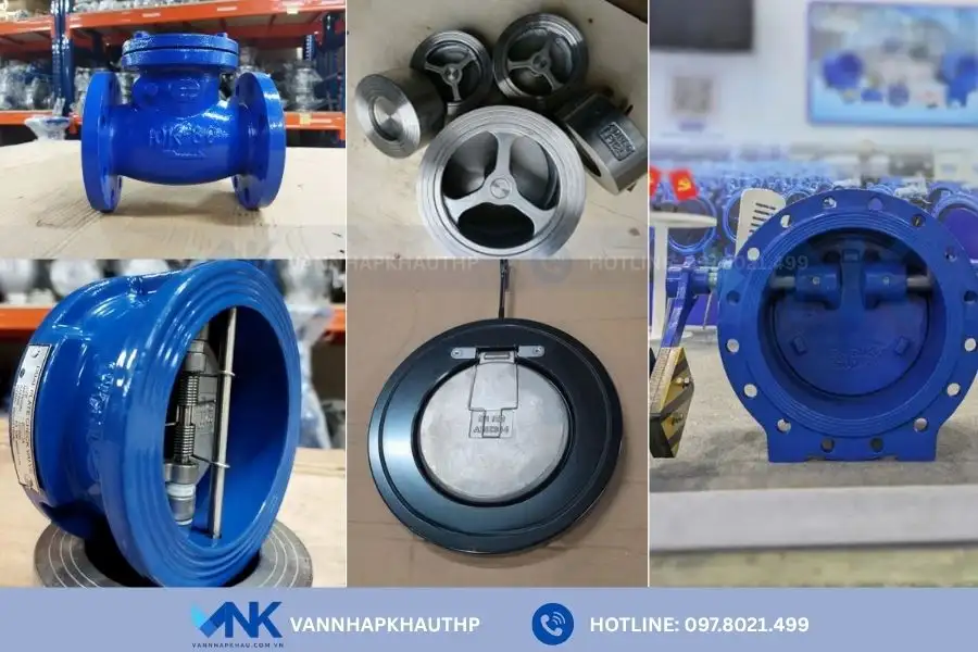 Van Nhập Khẩu sẵn kho các mẫu van một chiều