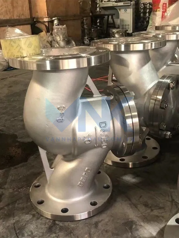 Van một chiều hơi inox