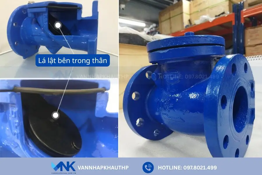 Van một chiều lá lật Wonil DN350 và các đặc điểm nổi bật