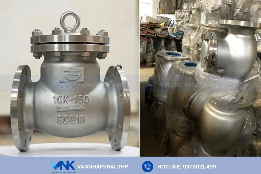 Van Nhập Khẩu sẵn kho van lá lật Wonil DN150