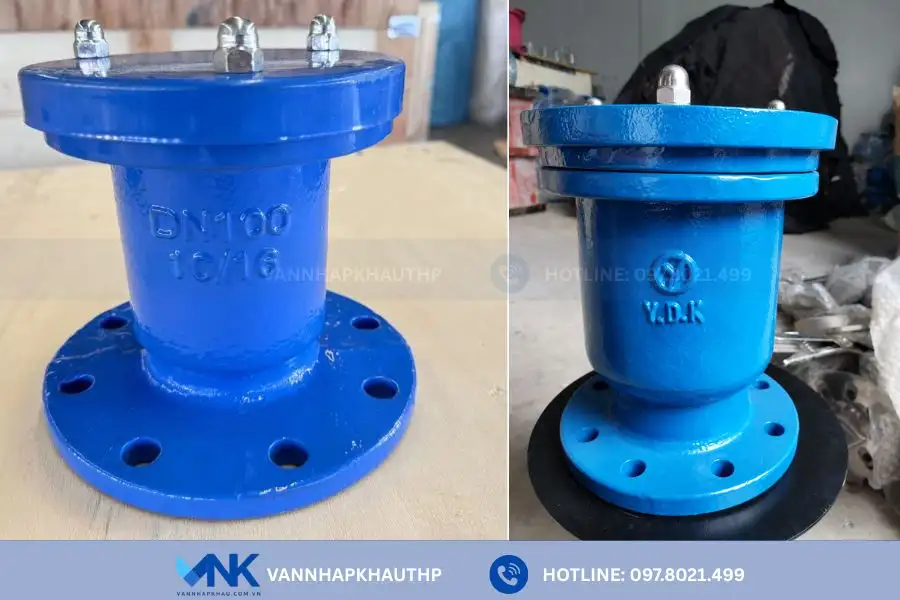 Van xả khí gang nhập khẩu Hàn Quốc