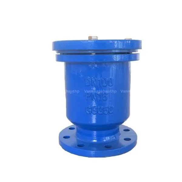 Van xả khí mặt bích