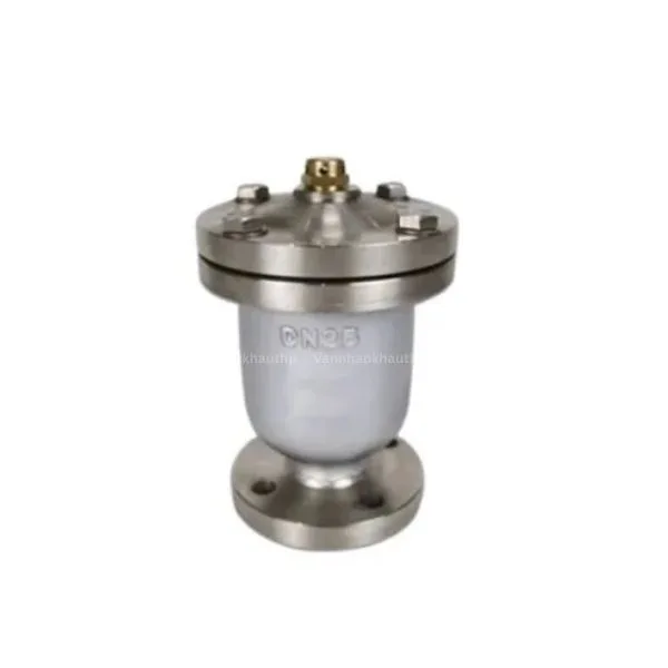 Van xả khí mặt bích