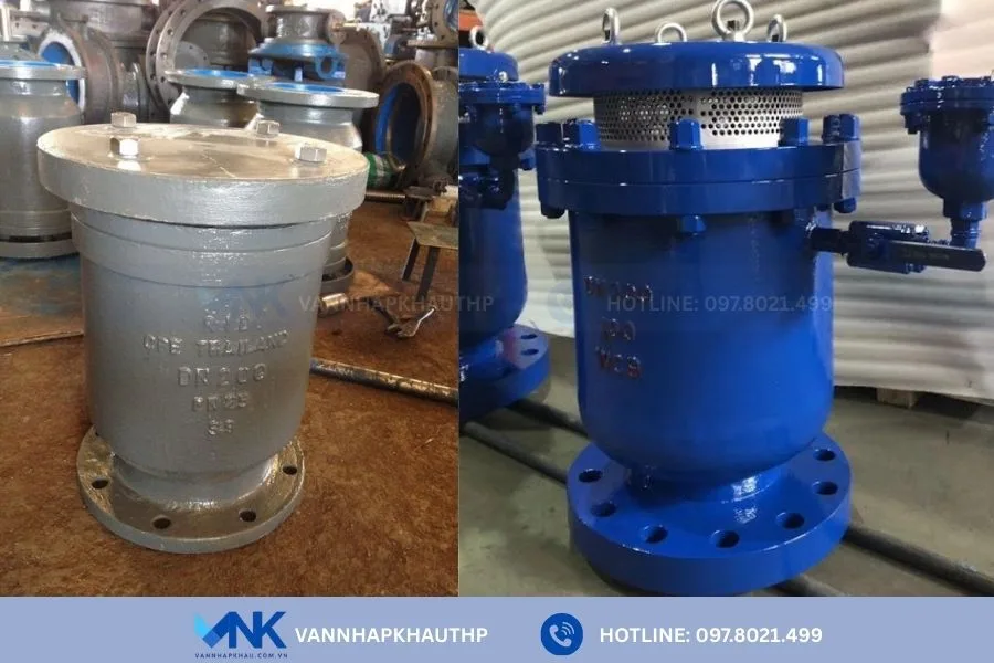 Van xả khí mặt bích có nhiều ưu điểm nổi bật