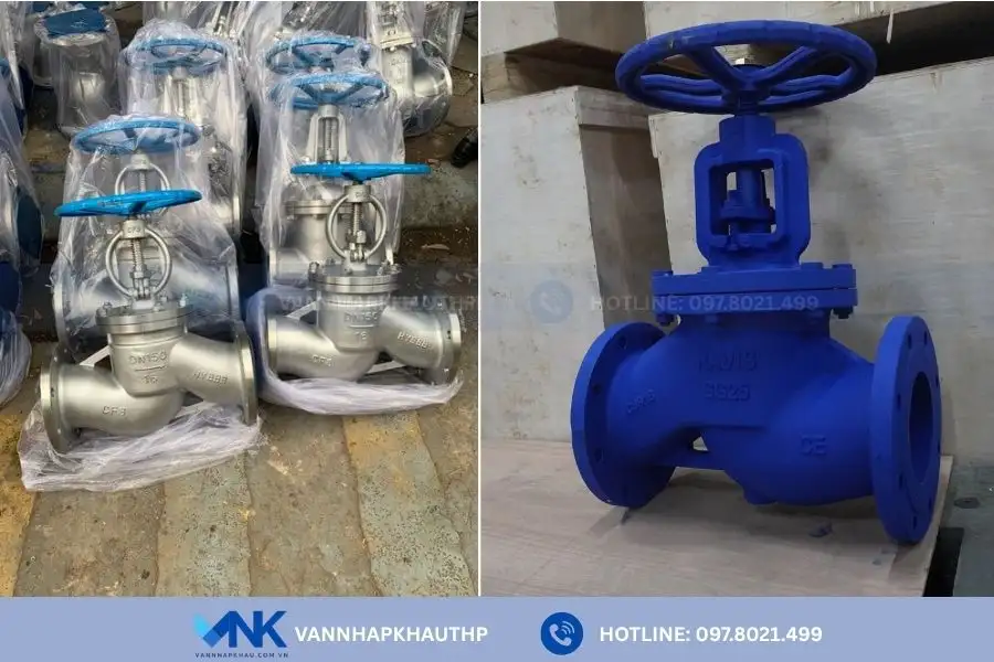 Một số ưu điểm nổi bật của van cầu lắp bích