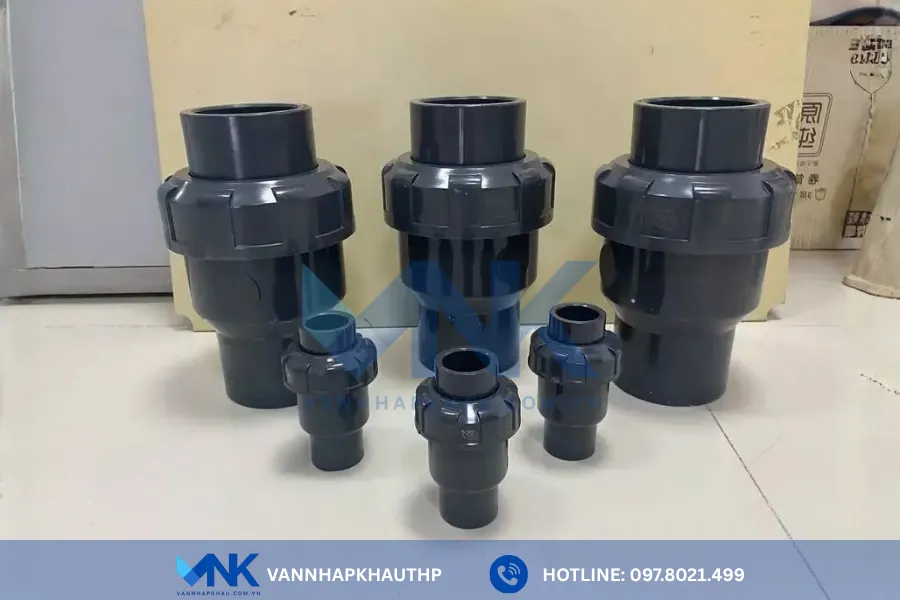 Van 1 chiều nhựa PVC, UPVC, CPVC, PPR đủ size, SLL