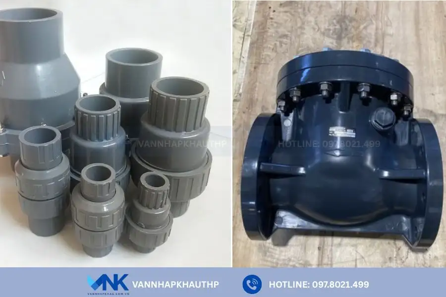 Van 1 chiều nhựa ngăn dòng chảy ngược
