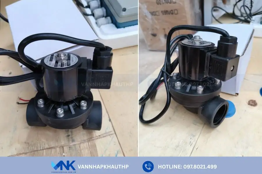 Van điện từ nhựa vận hành tự động