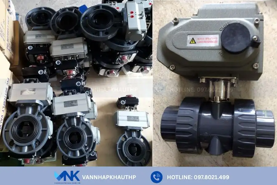 Van Nhập Khẩu sẵn các loại van nhựa