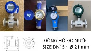 Đồng hồ nước DN15