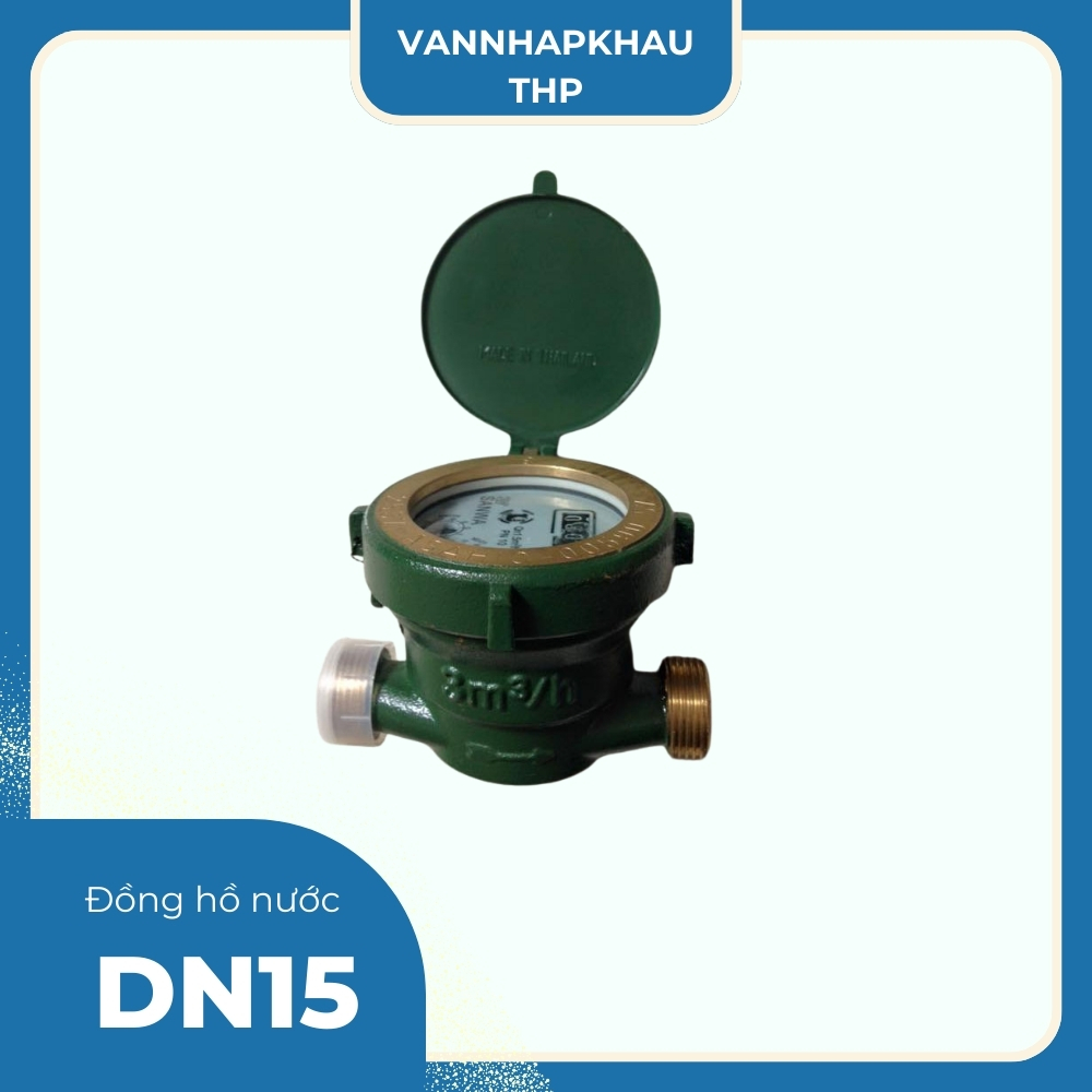 Đồng hồ nước DN15 Sanwa