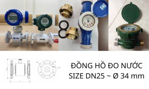 Đồng hồ nước DN25