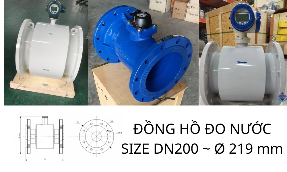 Đồng hồ nước DN200