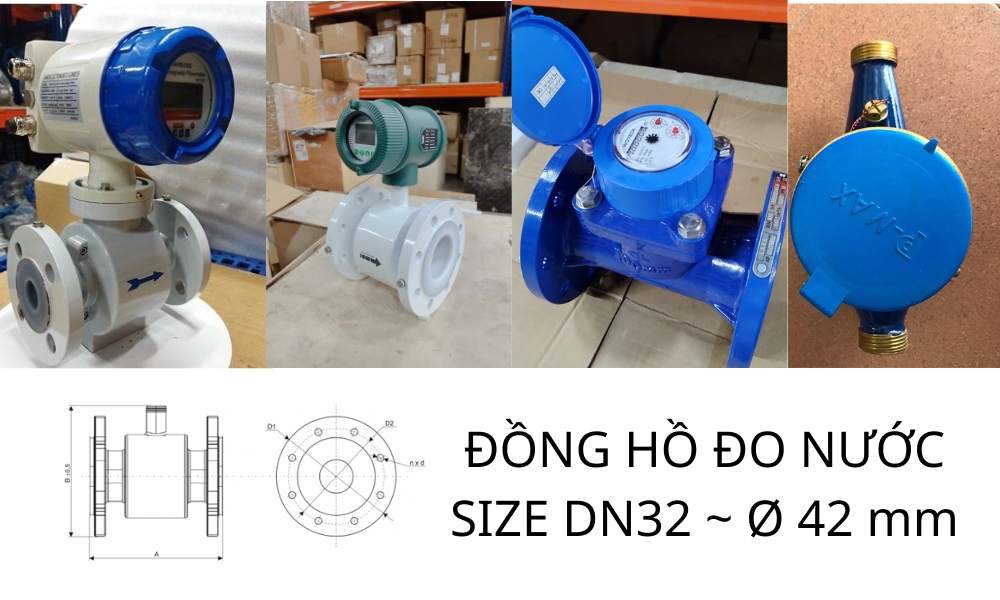 Đồng hồ nước DN32