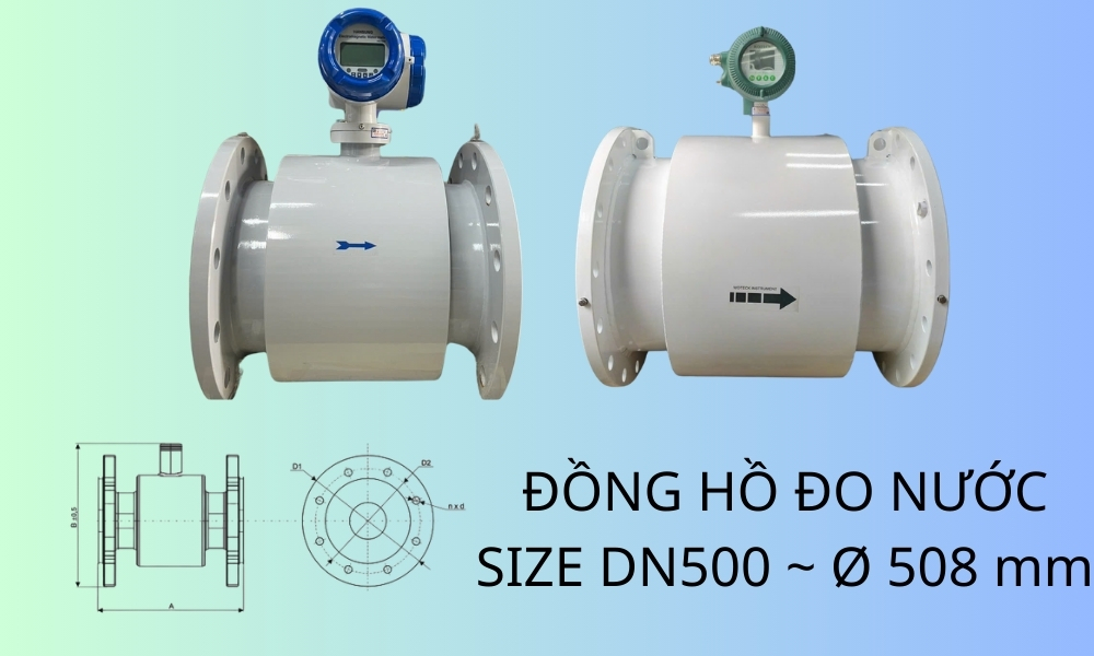 Đồng hồ nước DN500