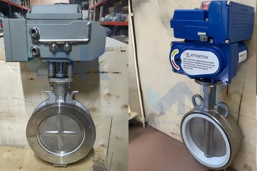 Van bướm điều khiển điện tuyến tính