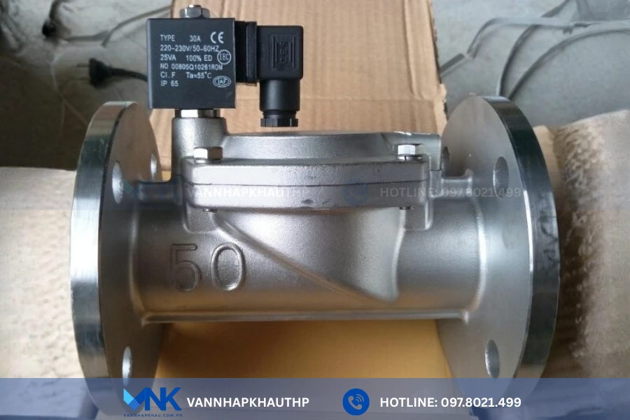 Van điện từ DFD-50JF có nhiều ưu điểm