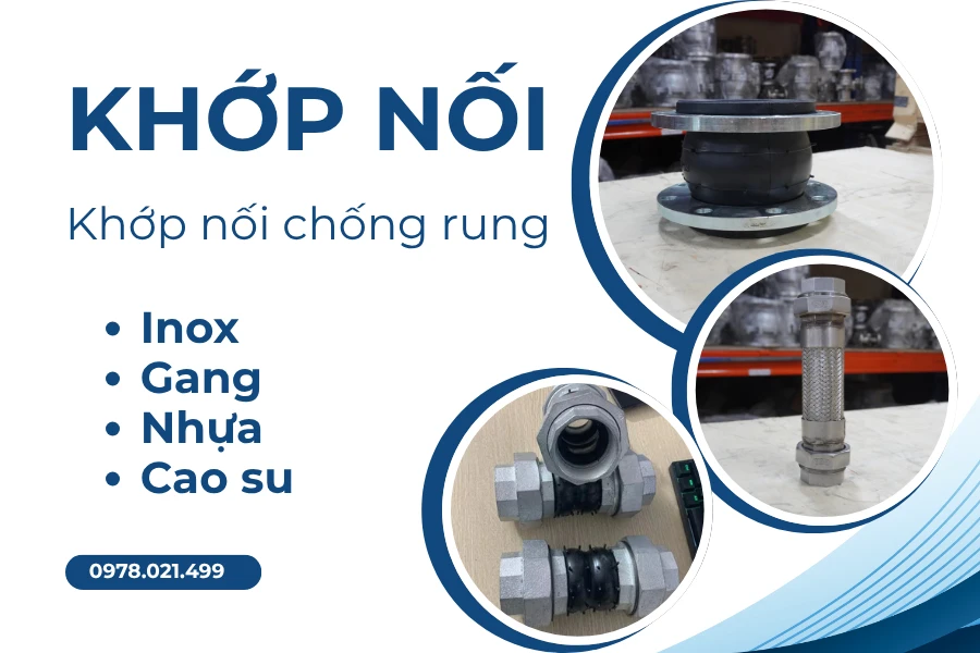Khớp nối - Khớp nối chống rung có chức năng giảm rung chấn