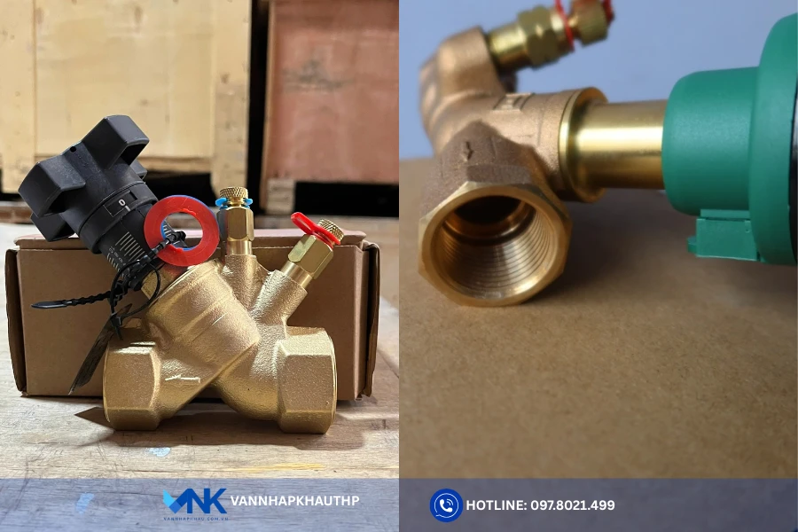 Van cân bằng nối ren