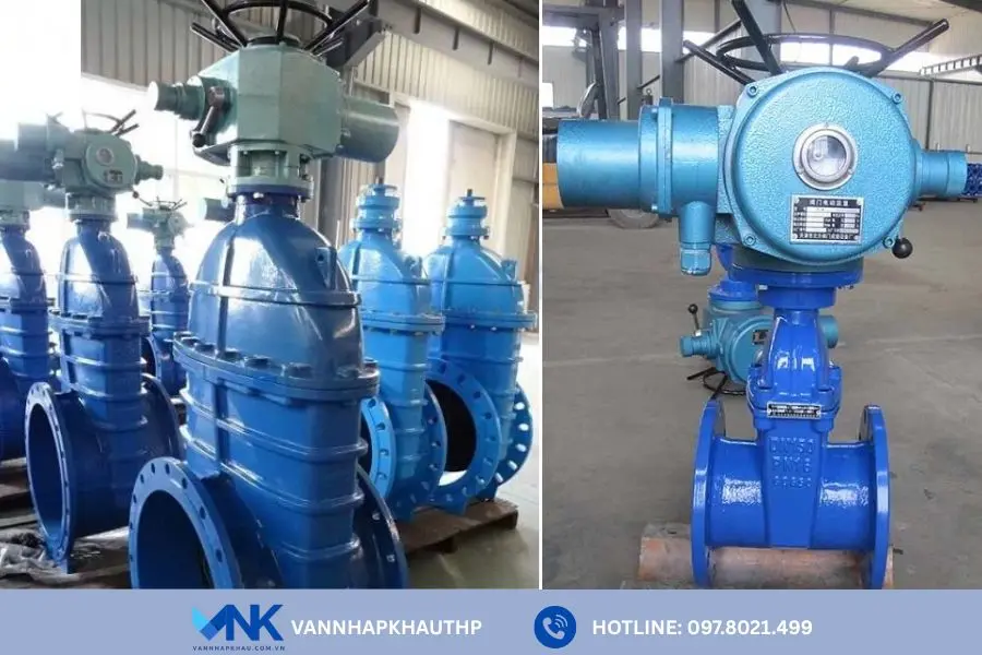 Các ưu điểm của van cổng gang điều khiển điện