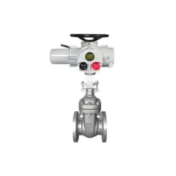 Van cổng inox điều khiển điện