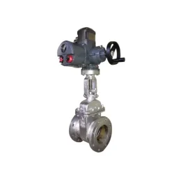 Van cổng mặt bích điều khiển điện