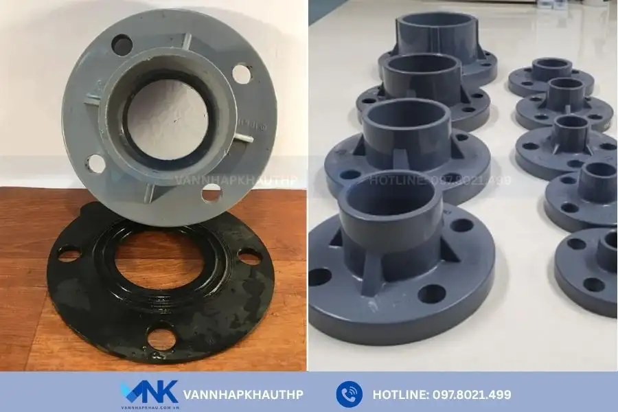 Mặt bích nhựa giá rẻ, trọng lượng nhẹ