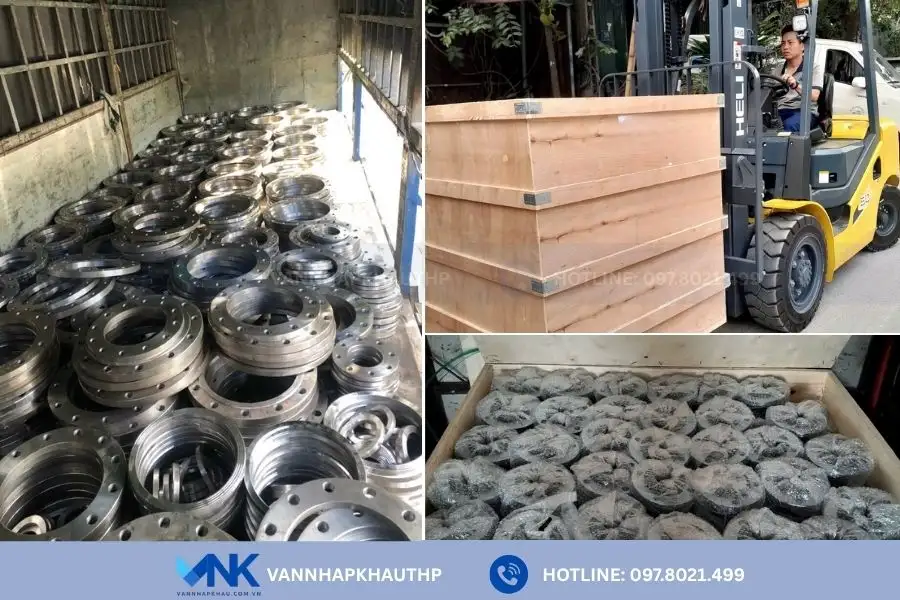 Van Nhập Khẩu tổng kho phân phối mặt bích chính hãng