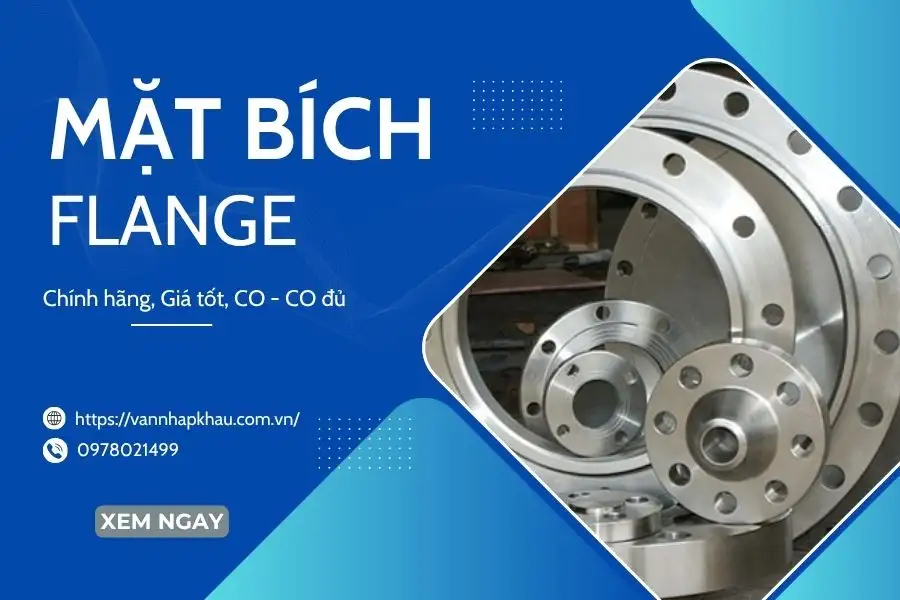 Mặt bích là thiết bị kết nối đường ống quan trọng